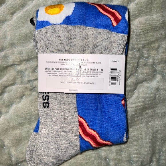 Eggs and Bacon Socks - Picture 2 of 2